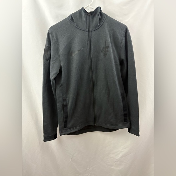 Nike Other - Nike Tech Hoodie XL Youth NBA Cleveland Cavaliers Dark Gray Basketball Dri-Fit